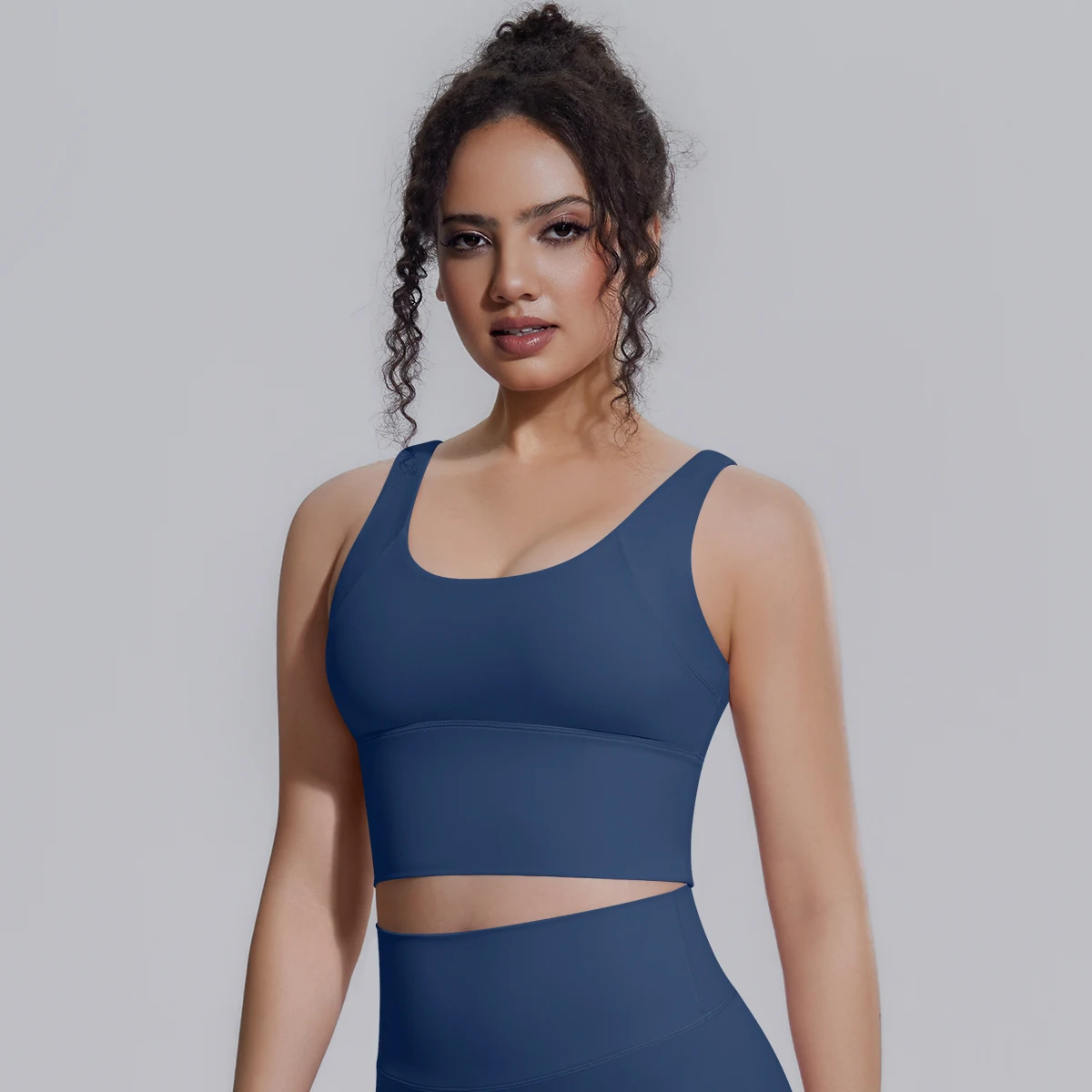 New Backless Yoga Vest for Woman Yoga Underwear with Chest Pad Summer Breathable Workout Top Running Shockproof Sports Bra