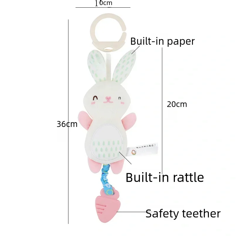 Stuffed Animal Baby Rattle 5
