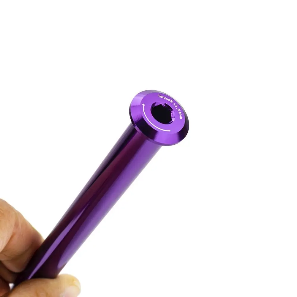 내구성이 뛰어난 12mm 직경 스루 액슬 M12 나사산 프론트 포크 샤프트 자전거 스루 액슬 리어 허브 샤프트 프레임 액슬 로드 바이크