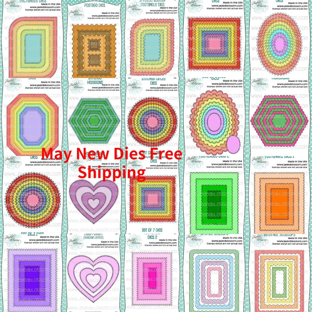 

Стилизованные прямоугольные фестоны шестигранные 2023 новые металлические пресс-формы «сделай сам» Скрапбукинг Бумага ручная работа альбом тиснение поздравительная открытка