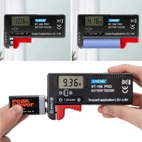 Digital Battery tester Battery capacity meter AAA AA Button Cell Battery Checker Volt Measure BT-168 Pro BT-168D BT-168 1