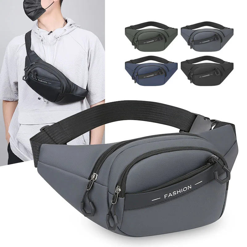 Waterproof TOP Nylon Waist Pack Bag Lightweight Outdoor Travel