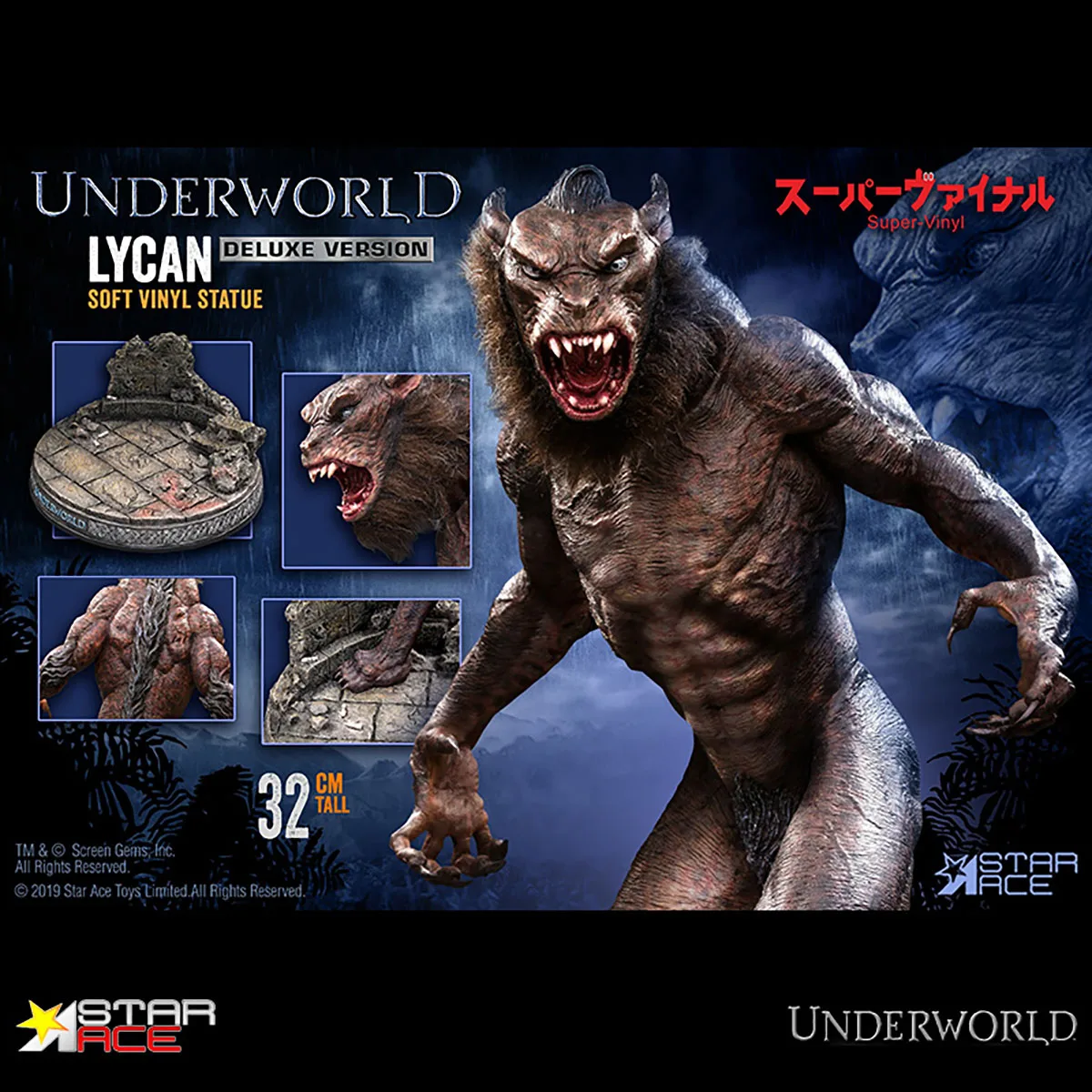 Original StarAce Lycan Underworld 2 SA9004 Werewolves Figure Model 