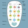 Children's early education bilingual music mini radish simulation mobile phone story machine chewable teether 5
