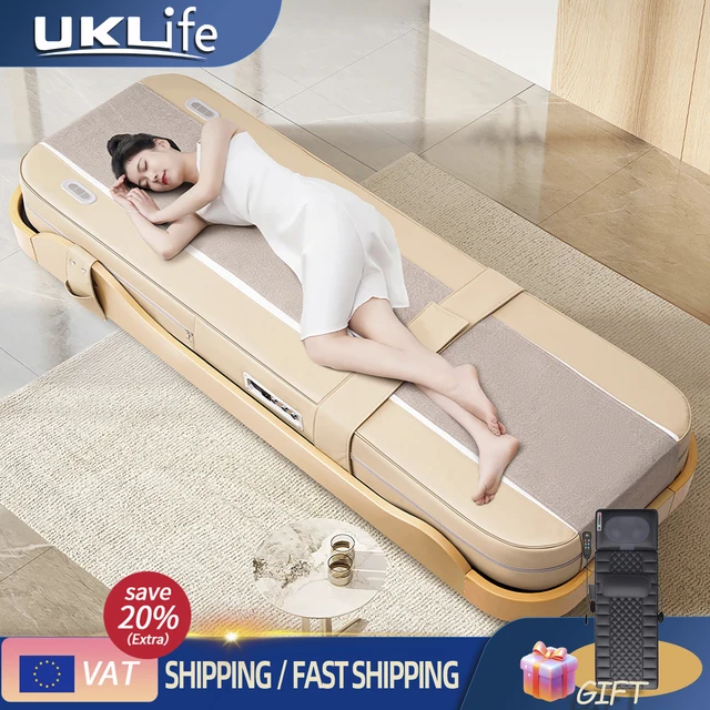 3 Year Warranty Massage Bed Hot Heated Portable Best LCD Automatic Electric Rolling Thermal Jade Stone Massage Bed Sofa Chair