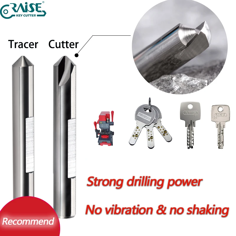 Key Cutter 80 ° 90 ° 95 ° 100 ° F1W F20W F6W Dimple Cutter Compatibile Con Silca Keyline Jma Key Copy Machine Strumenti Per Fabbro