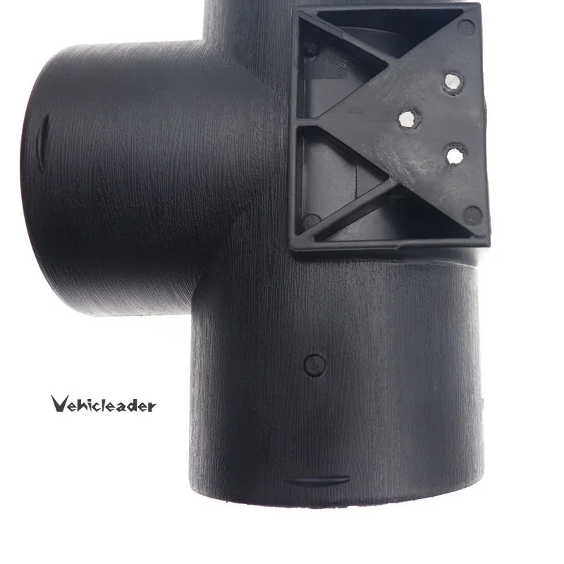 75mm Air Heater Outlet 3 Way Air Ducting Pipe Exhaust Connector Joint with Adjustable Valve Flap for Eberspacher Webasto Diesel