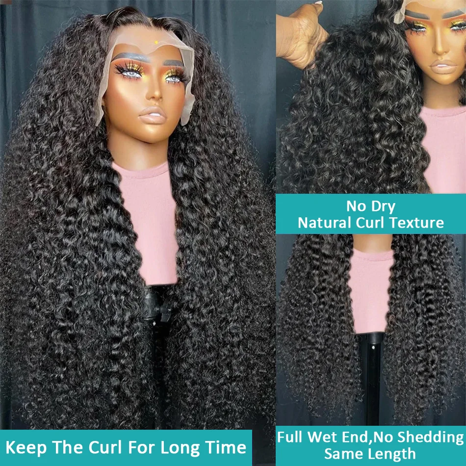 30 40 Inch Water Deep Wave HD Lace Front Human Hair 13x4 13x6 HD Transparent Lace Frontal Wig human hair wig human hair extensions lace front wig human hair wigs front lace wig