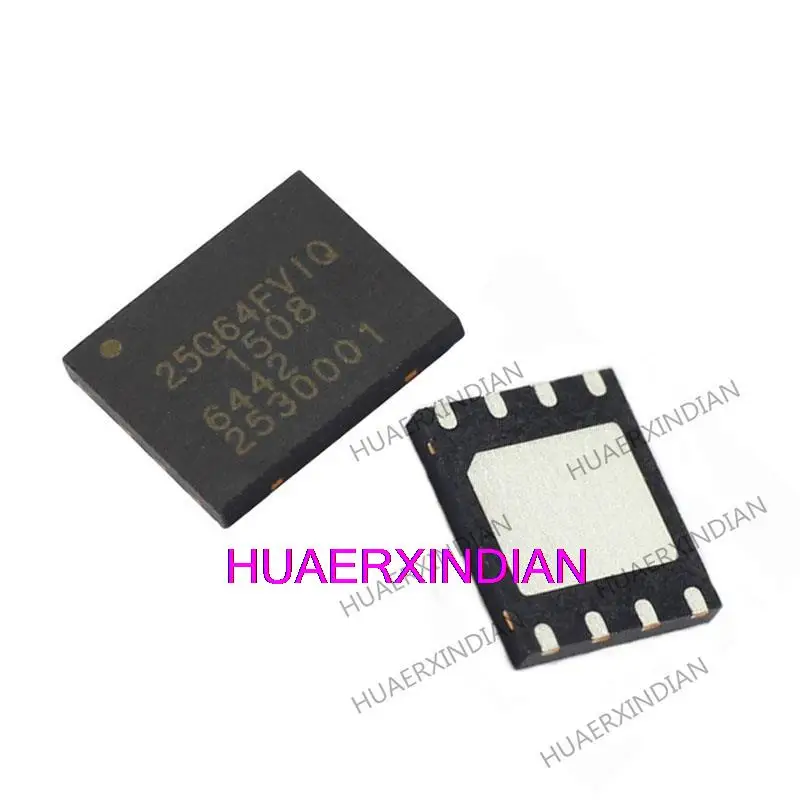 

10 шт./лот новый оригинальный W25Q64FVZPIQ W25Q64 WSON-8 64Mb