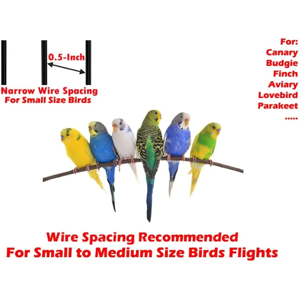 Extra Large Double Birdhouse Treehouse Bird Flight Breeder Cage Center Photo Inspiration