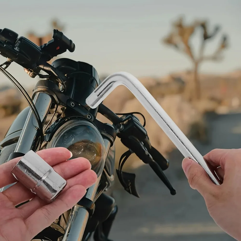 10-Piece Socket Wrench Set 1/2-inch Hex Socket Ratchet Handle and Offset Handle Mechanical Tool Set