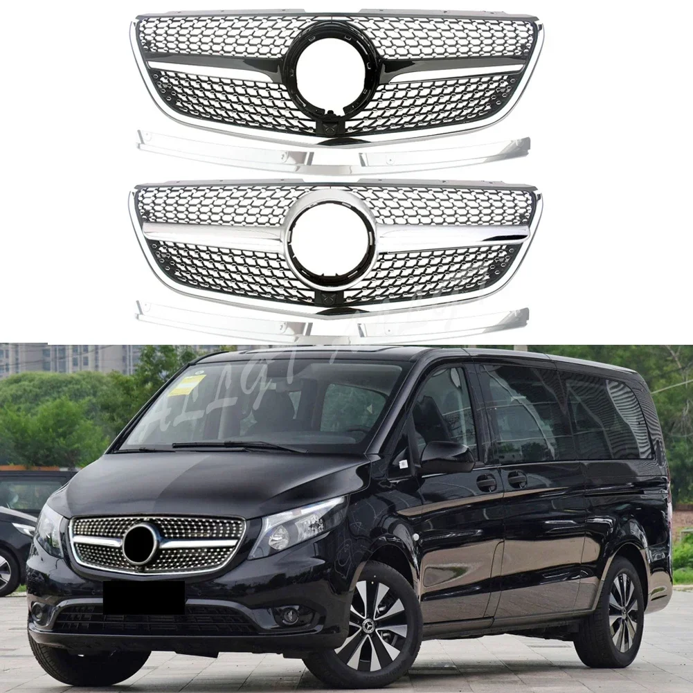 

Решетки для переднего бампера автомобиля для Mercedes-Benz Metris/Vito W447 2020 2021 +