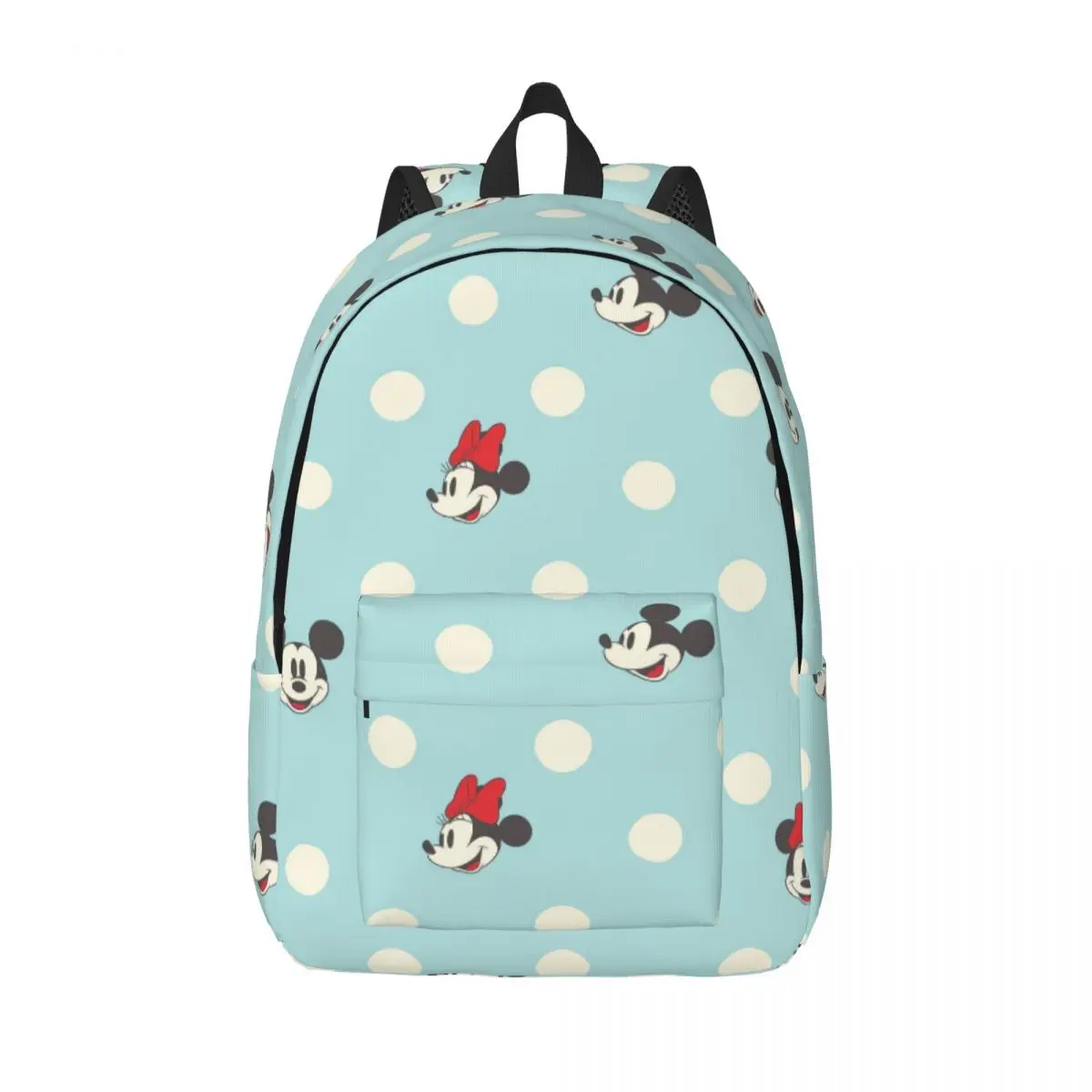 

Disney Mickey Mouse Backpack for Kindergarten Primary School Student Cartoon Bookbag Boy Girl Kids Daypack Gift