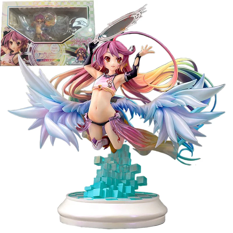 

Стандартный оригинальный телефон! Фигурки героев аниме NGNL ГСК Jibril No Game No Life Zero, коллекционные игрушки, подарки