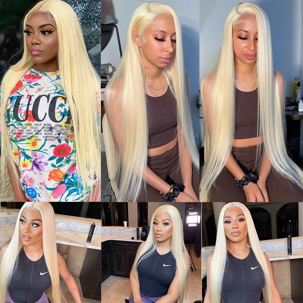 613 Straight Remy Human Hair Bundles Extension 10-30 Inch 50g/Pcs Can Be Dyed