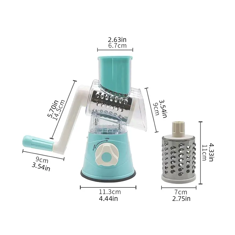 Multifunctional Roller Vegetable Cutter Hand Crank Home Kitchen Shredder Potato Grater vegetable slicer,vegetable cutter,food slicer,potato cutter,food shredder