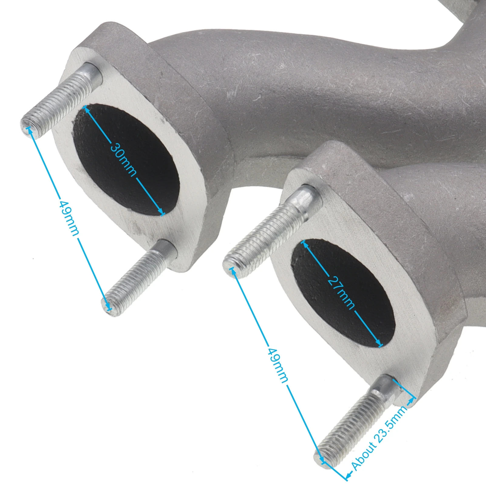 27mm 30mm Motorcycle Vertical Engine Manifold Intake Pipe Inlet motorcycle intake valves