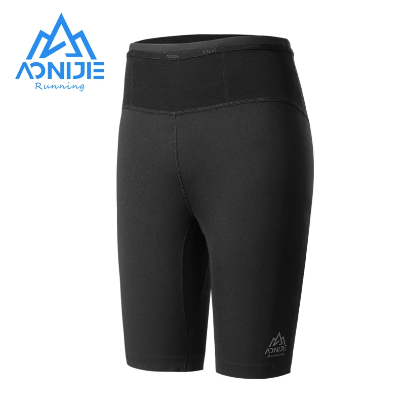 

AONIJIE FW5149 Women Female Sports Skinny Midpants Quick Drying Compression Shorts With Multiple Pockets For Running Gym Cycling