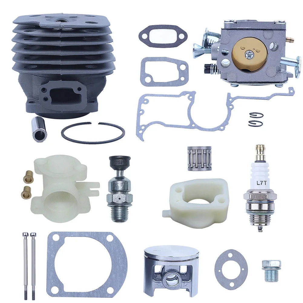 

Boost Your Chainsaw's Efficiency 52mm Big Bore Cylinder Piston Carburetor Kit for 266XP 266 266SE XP SE 61 Chainsaws