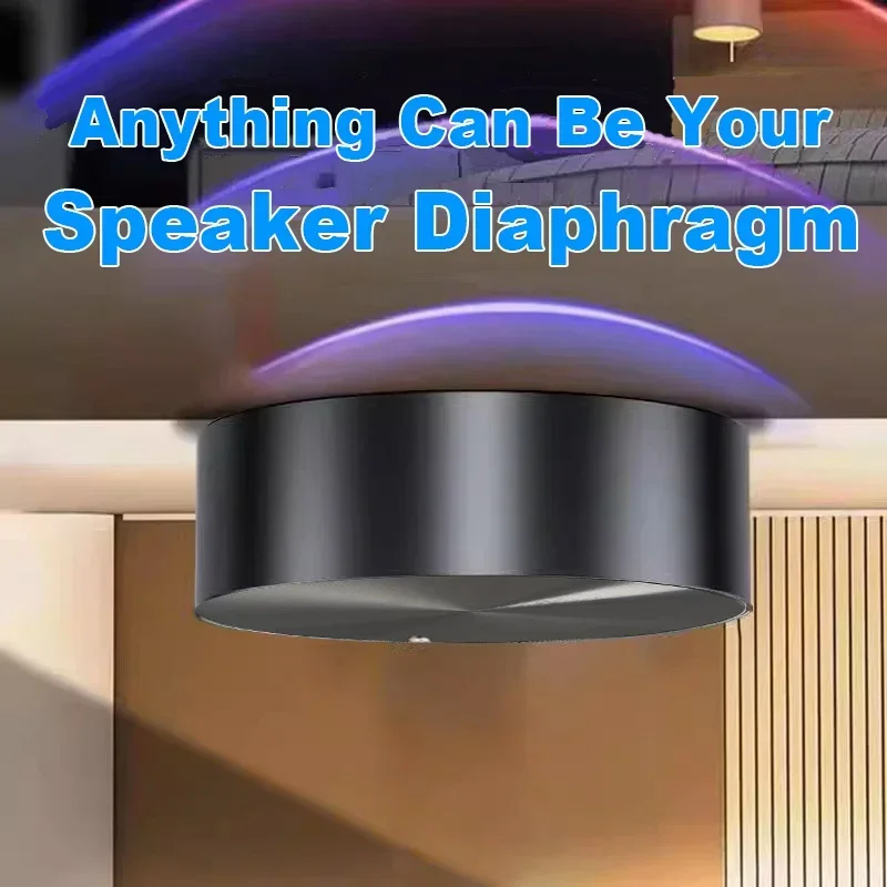 80W 4ohm Vibration Speaker Portable Audio Loudspeaker Anti-neighbor Resonance Speaker Full Range Drive Bass shaker DIY Home Hifi