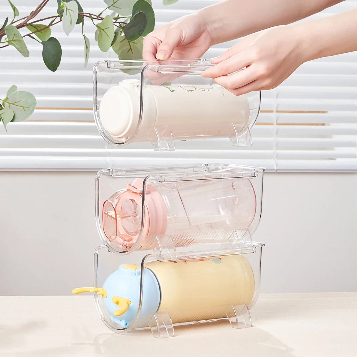 PT-Household-Multi-Layer-Transparent-Stackable-Cup-Rack