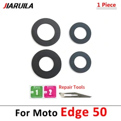 Premium Rear Camera Glass Lens with Adhesive for Motorola Moto Edge Series (Edge 60 Fusion)