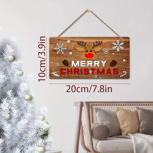 Rustic Christmas Sign 3