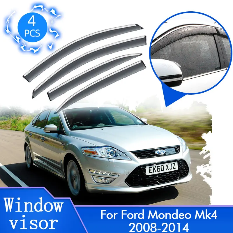 Rain Deflector For Ford Mondeo MK3 Sedan 2007~2014 Car Window
