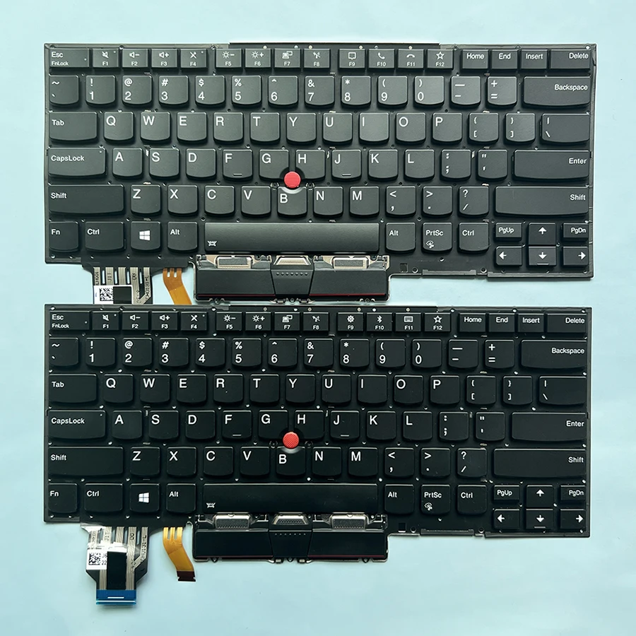 

X1 US/Russian Backlight Keyboard for Lenovo ThinkPad X1 Carbon 7th Gen 2019 Carbon 8th Gen 2020 20QD 20QE 20R1 Notebook RU