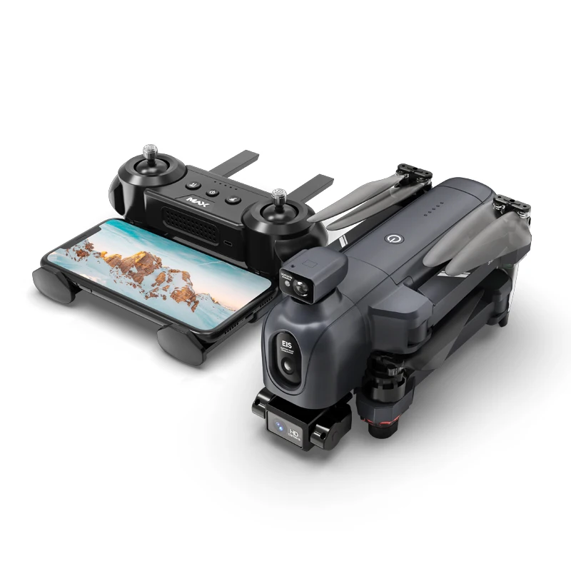 FX30 Pro MAX GPS 드론, 8K 전문 EIS HD 카메라 드론, 3 축 안정화 짐벌, 5km 접이식 FPV RC 쿼드콥터 장난감, 신제품