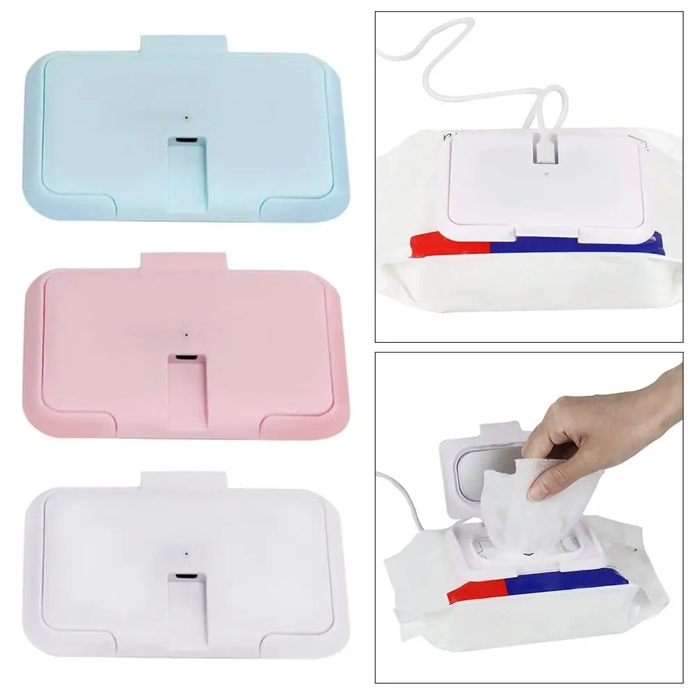 

Thermal Warm Mini USB Tissue Paper Warmer Wet Towel Heater Wipe Heater Baby Wipes Heater Napkin Heating Cover Baby Wipe Warmer