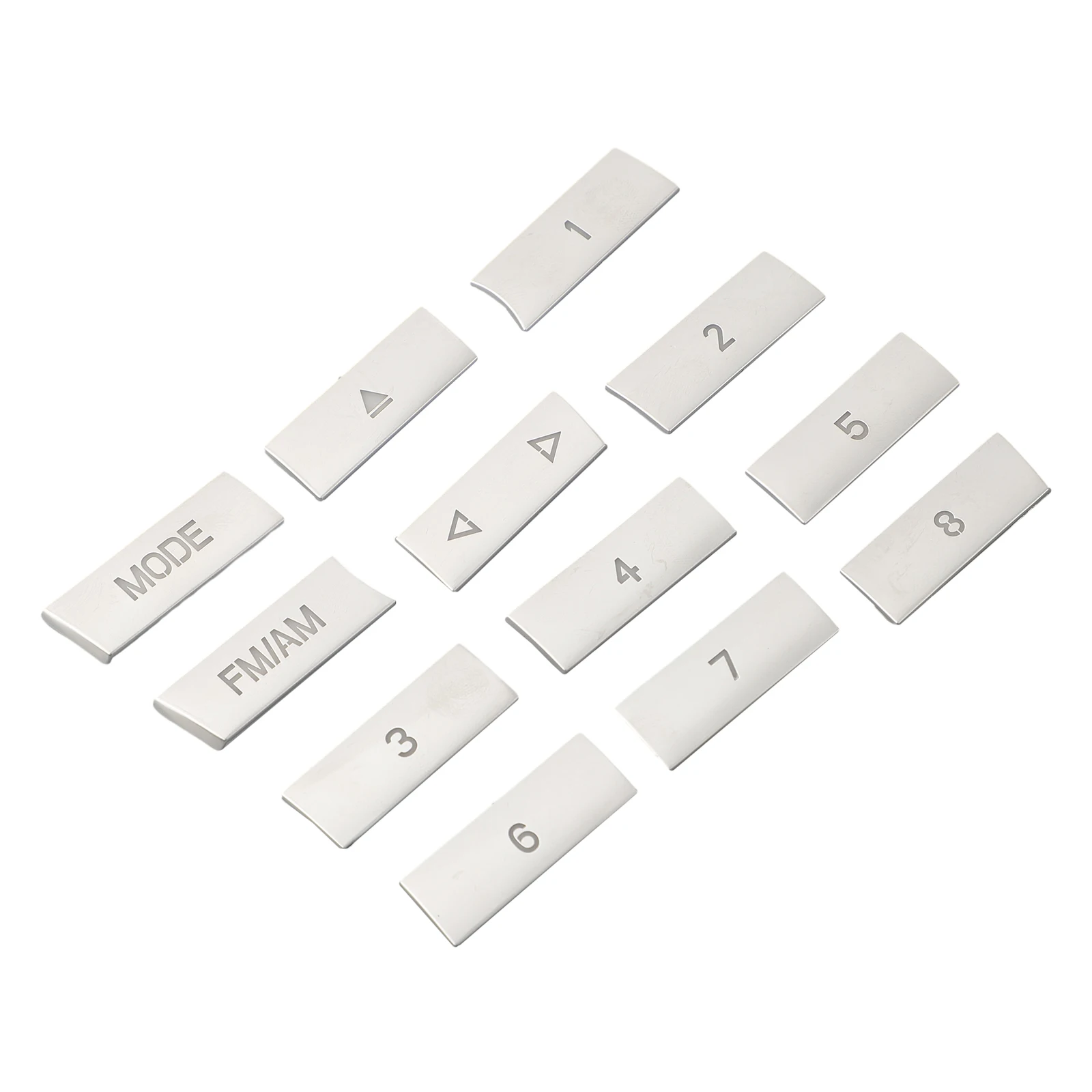 

12pcs Center CD MODE FM/AM Button Trim Cover For BMW 5 Series F10 F11 2011-2016/ GT F07 2011-2017(only For Left-hand Drive)