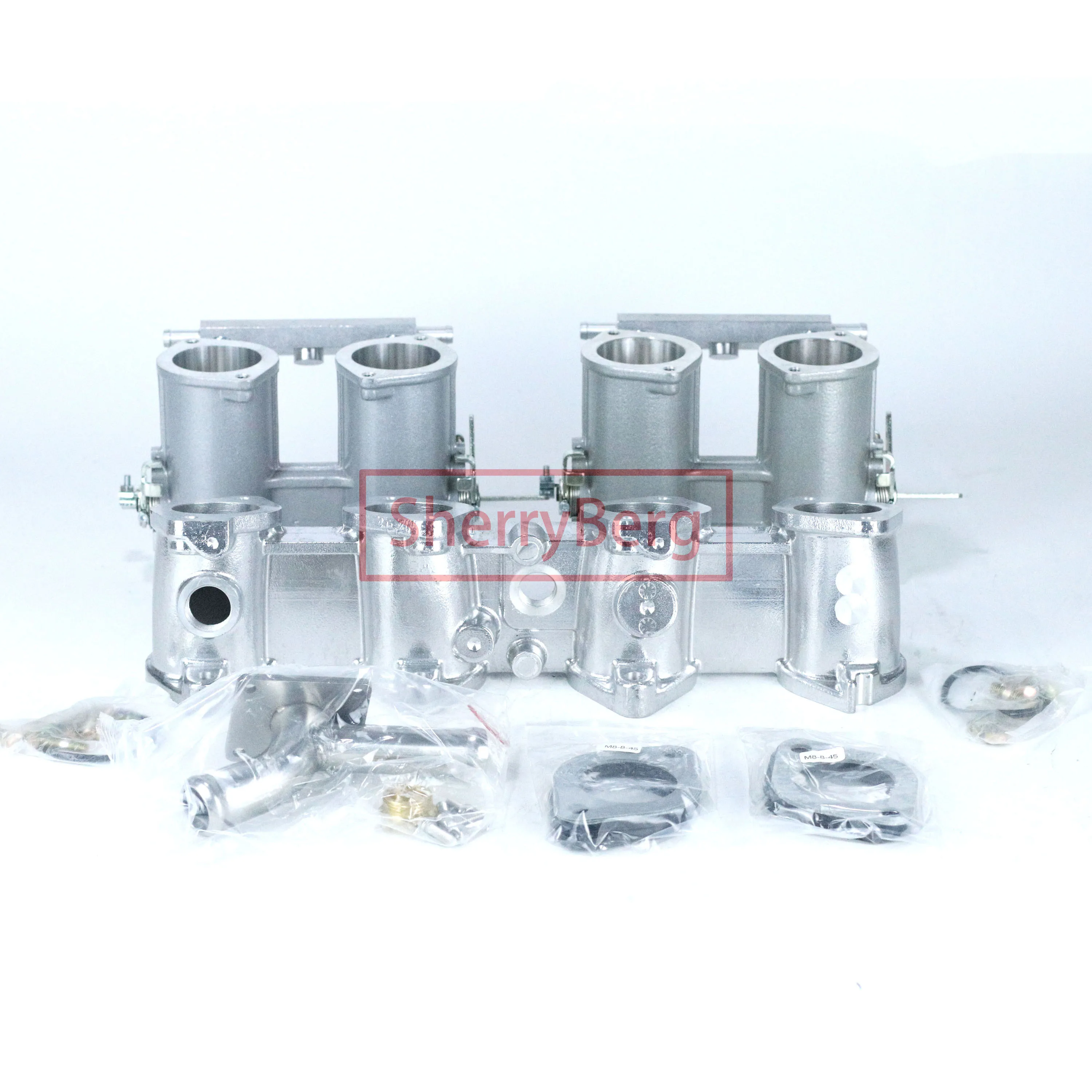 SINGLE WEBER DCOE DELLORTO CARB MANIFOLD MOUNTING MISAB PLATES DAMPER BOBBIN KIT | UK