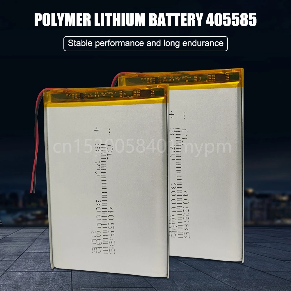 405585 3.7V 3000mAh Rechargeable Lithium Polymer Battery for MP3 MP4 GPS Toys Bluetooth Speaker Massager Power Bank Lipo Cell