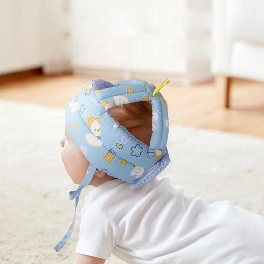 Cotton Baby Care Supplies Sponge Kids Head Protection Hat Toddler Safety Helmet Walking Protective Cap Infant Crash Helmet