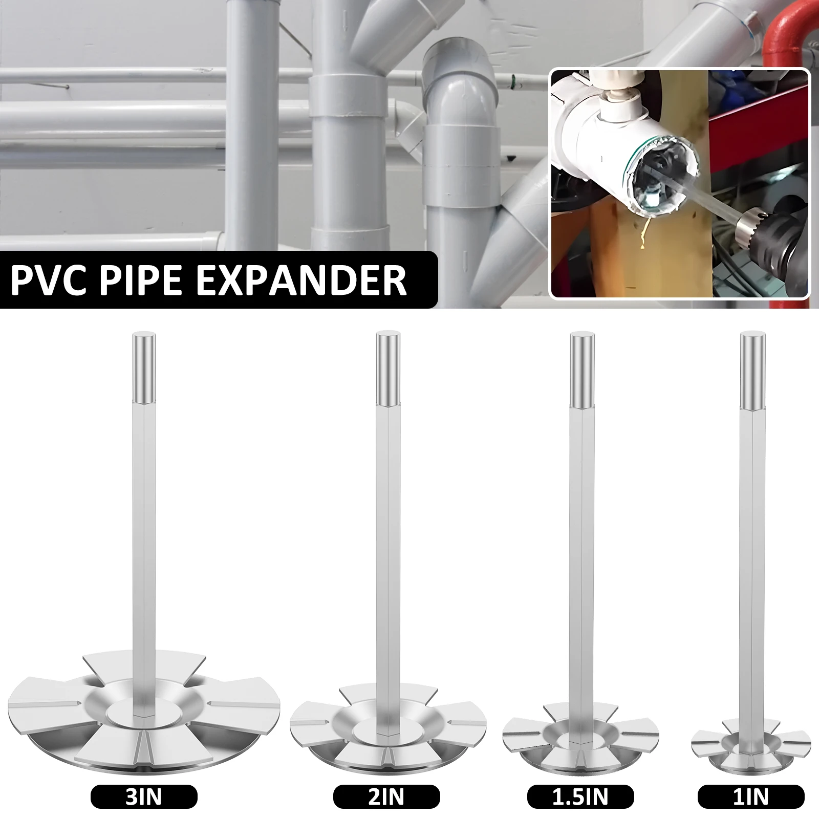 POFET Strumento di sbavatura Tubi Sbavatura Fresa universale per tubi Alesatore per tubi 3 mm-38