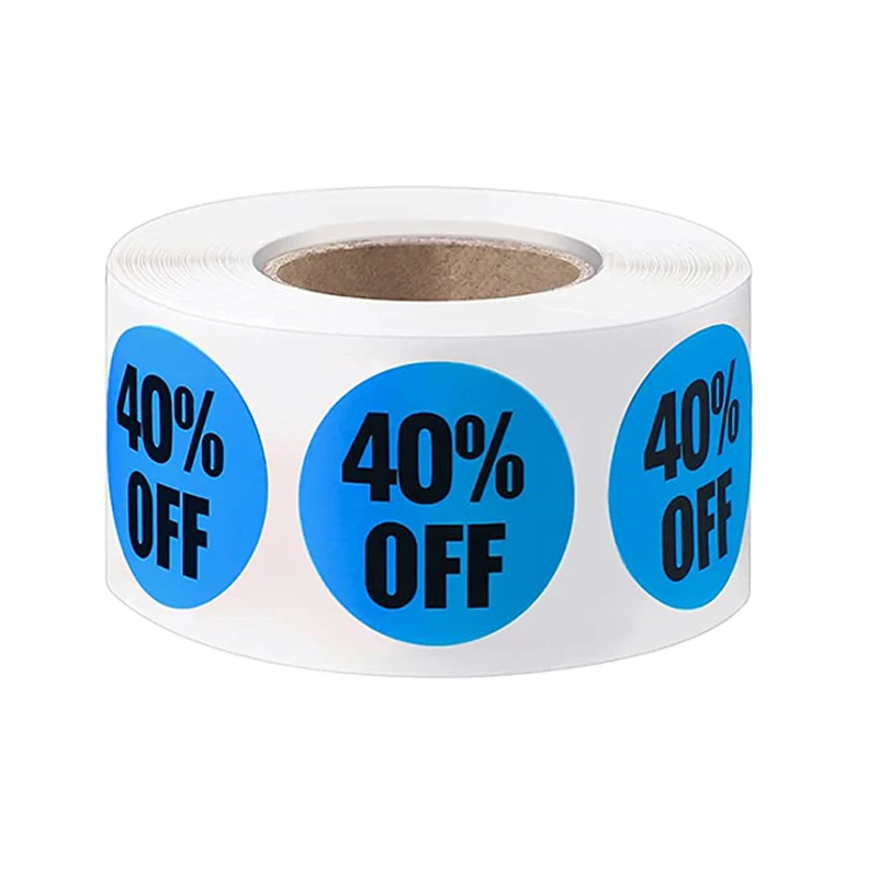 500pcs Discount Promotion Stickers