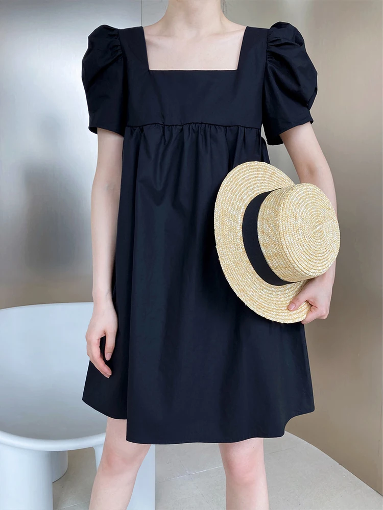 

Женские платья GOPLUS, корейское модное женское платье, белое мини-платье с квадратным вырезом, солнцезащитное женское платье, 2023, женское платье, C11926