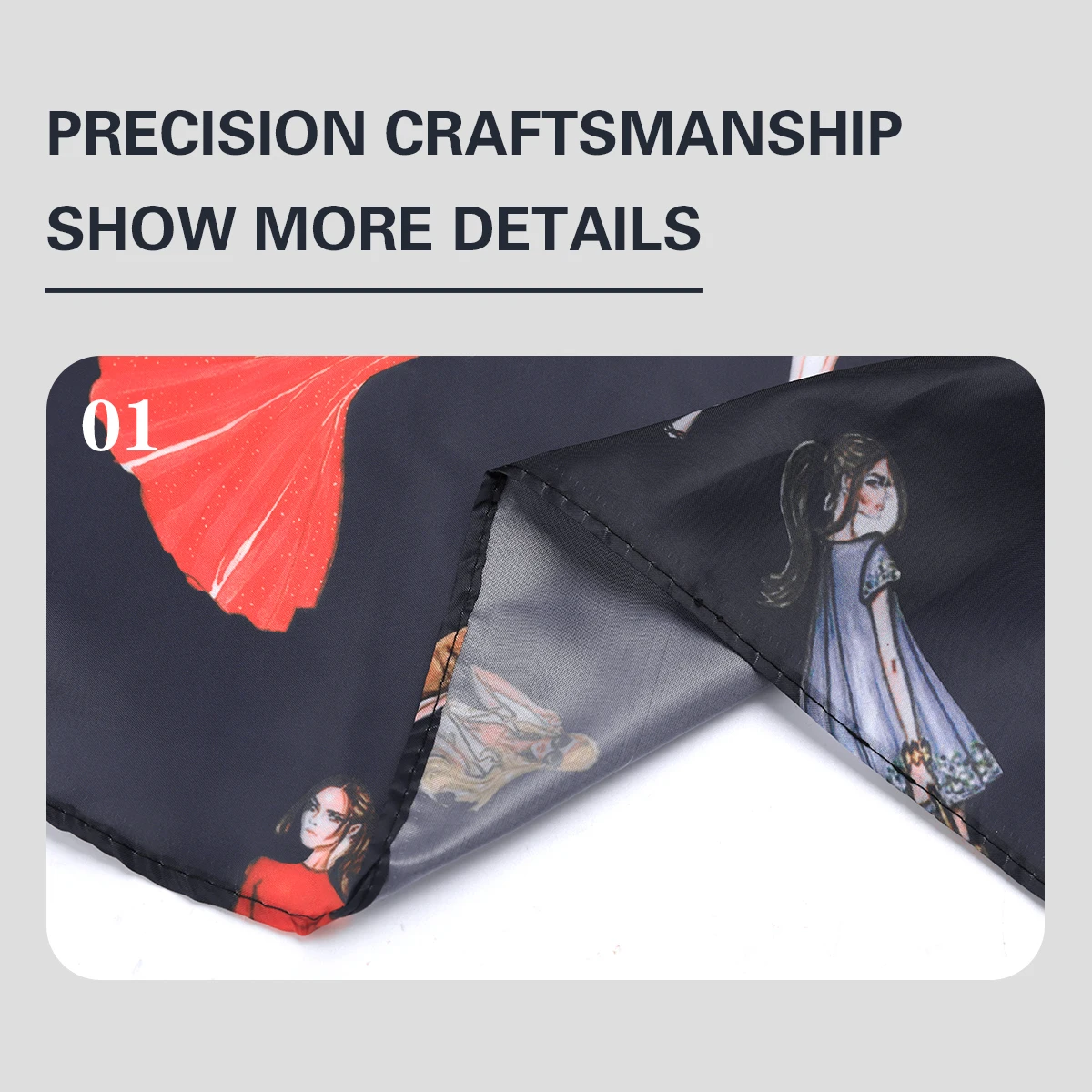 Haircut Cape Barbershop Hairdressing Coat Waterproof Adjustable Gown Anti-static Buckle Haircut Cloth Barber Cape Tool