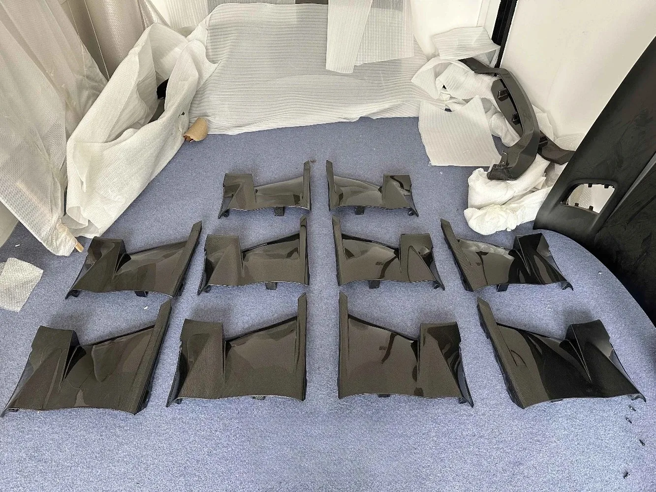 PU 카본 도매 카본 파이버 사이드 펜더 (GR Supra A90 A91 Mk5 EVS 스타일 펜더) 프론트 펜더 바디 키트