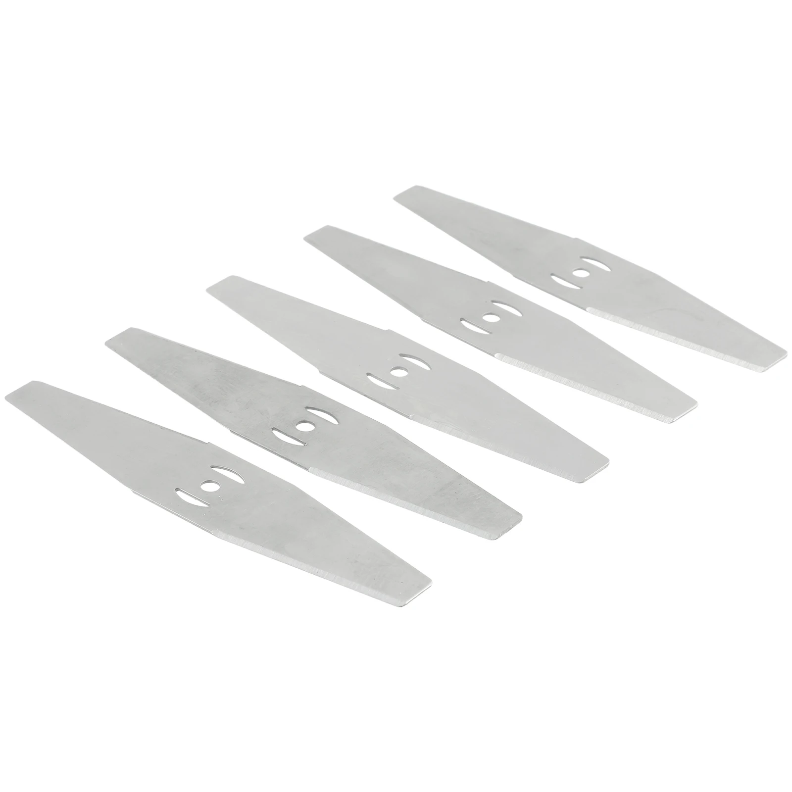 

Trimmer Lawn Mower Blade Tool 5 Pcs Accessories Fittings Garden Grass Spare Parts Strimmer Head Length 150mm Metal
