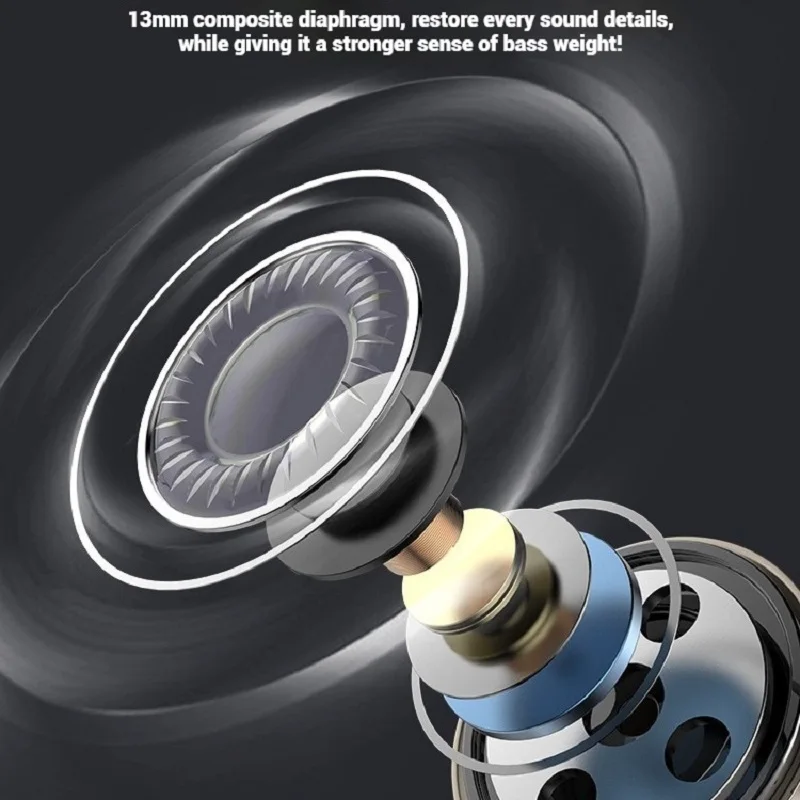 Premium Wired Surround Sound Earbuds - Enhanced Audio Experience