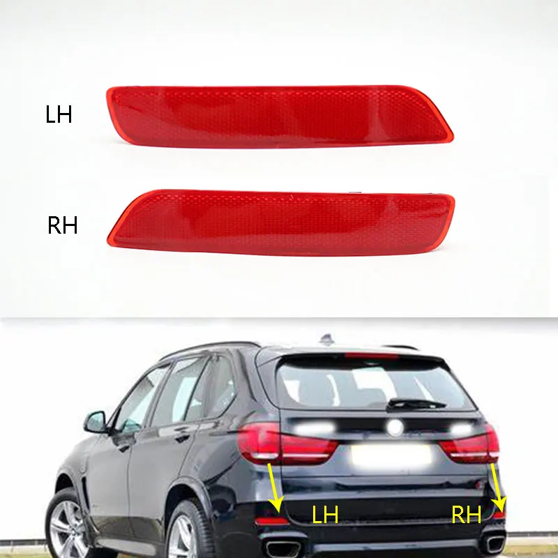 For Bmw X5 F15 M Sport 20142018 Car Rear Bumper Reflector Brake Stop