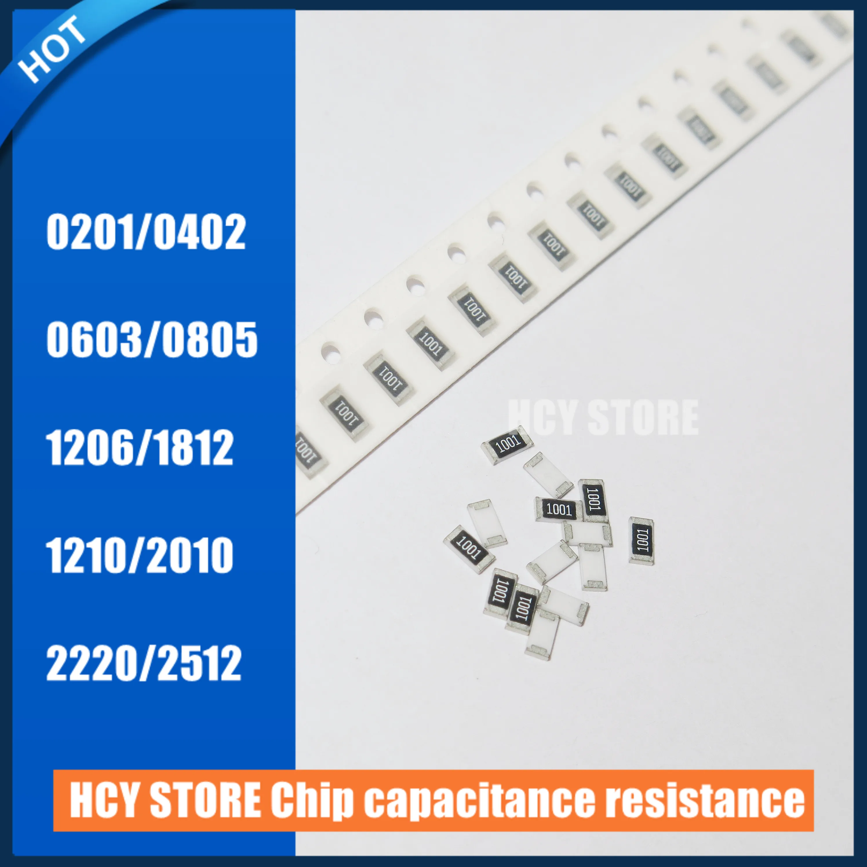 

500pcs/lot 1206 43KR 30.1R 2KR 24.9R 200KR 20R 75KR 340KR 51R 220KR 510K 0.05R 0.025R 470KR 0.4R 68R D=0.5%