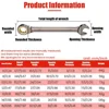 Wrench Flexible Multifunctional Gold Ratchet Wrench Torque Universal Wrench for Car Repair Tools Metric Hand Tools 6-15mm 6