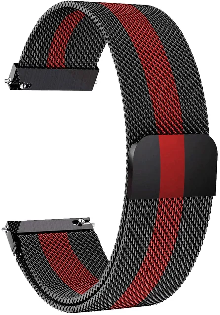 Premium 22mm Milanese Metal Loop Band Replacement Wristband