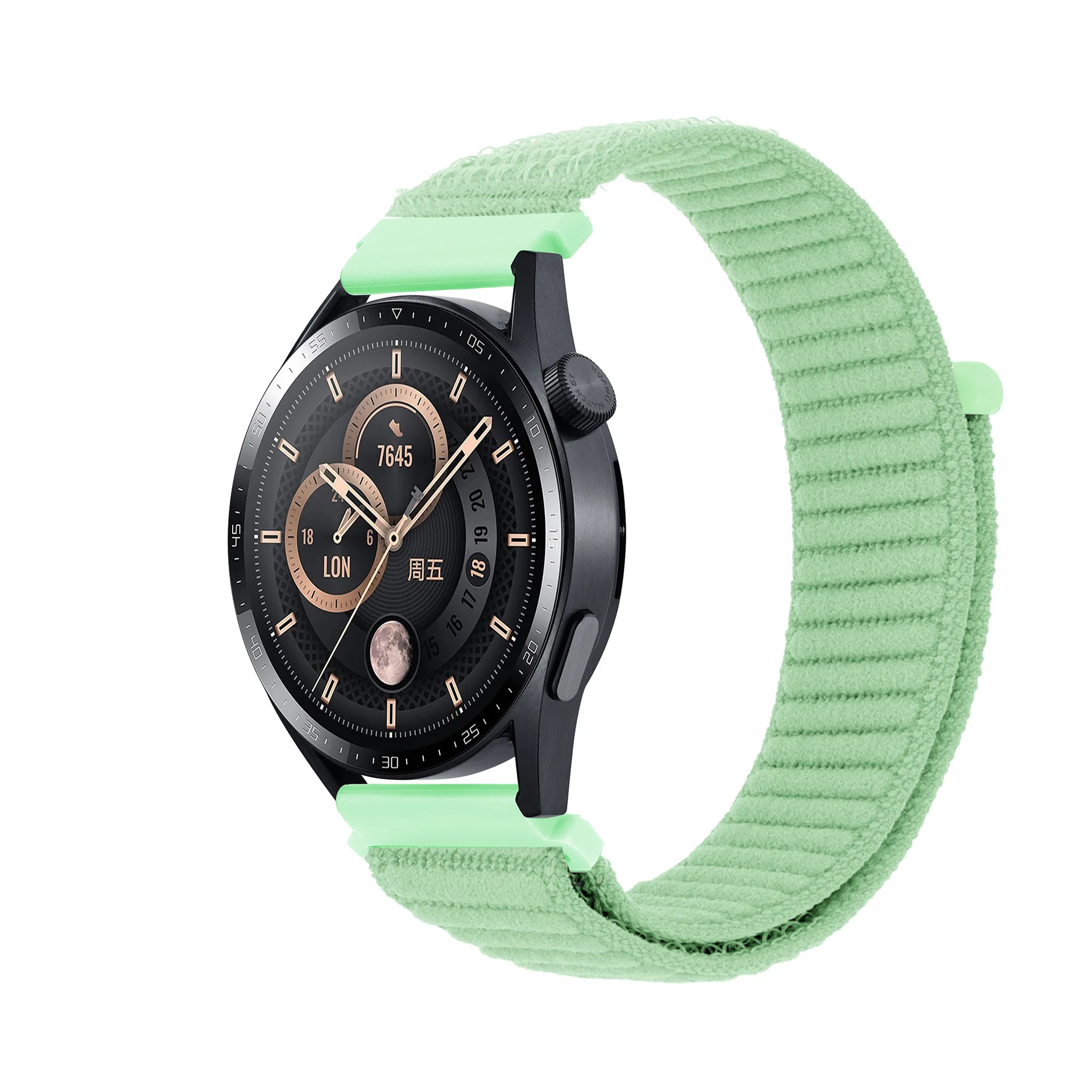 Enhanced Velcro Breathable Unisex Nylon Watch Strap