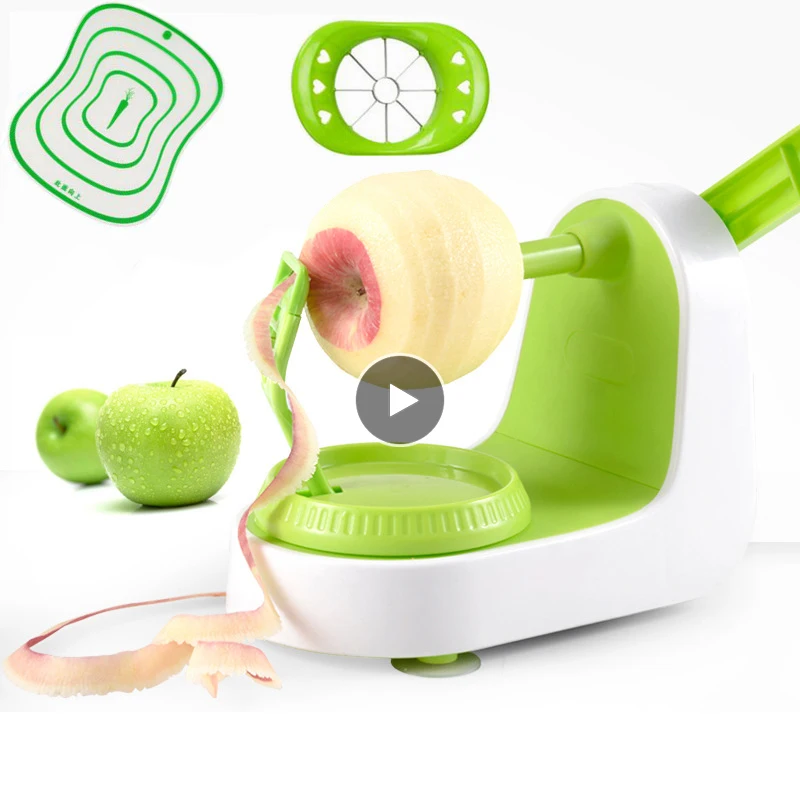 Hand Crank Fruit Peeler Kitchen Gadgets Vegetable Peeling Machine Tools Kitchen Accessorie Pear Apple Cutter Slicer Food Crusher