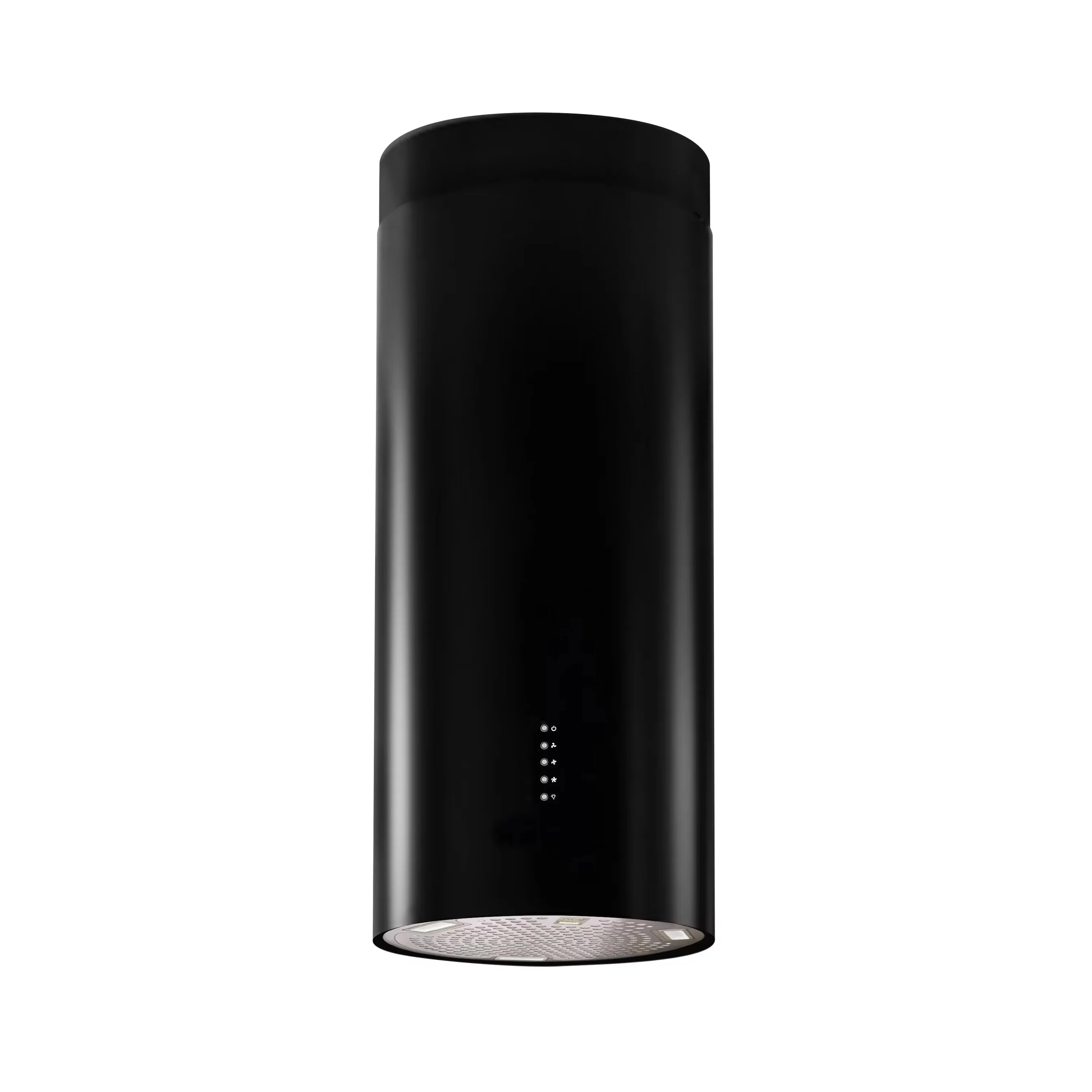Island Range Hood 13.8 Inch Ceiling Mount Kitchen Extractor Fan Stainless Steel Ductless Exhaust Chimney with LED Touch Control 3