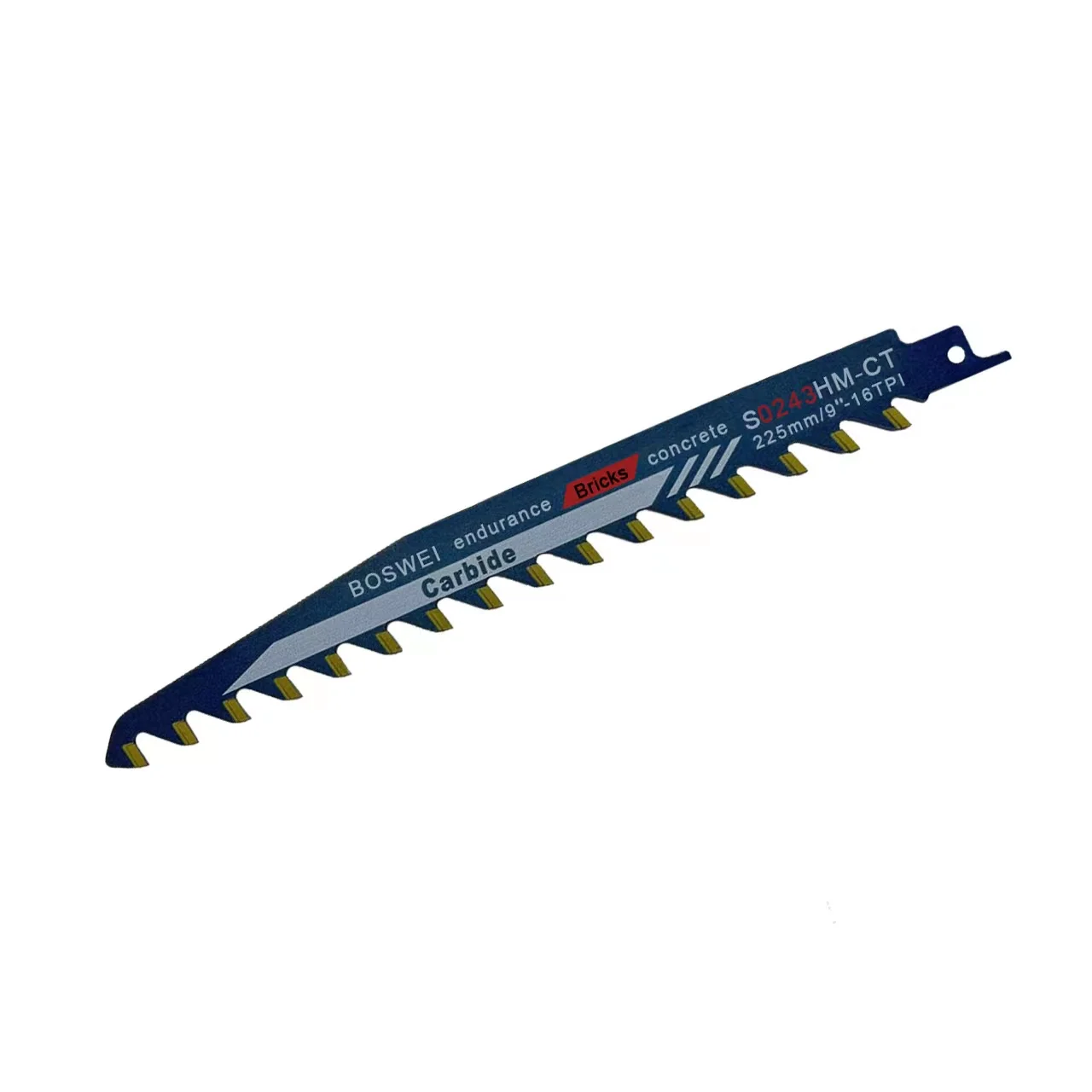 S0243hm Reciprocating Saw Blade Abrasive Power Tools For Cutting Concrete Red Brick Stone Saber